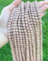 10 Strands, Unwaxed Rosewood Beads, 8mm, Round